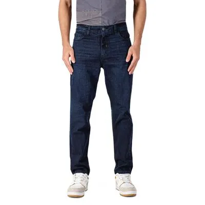 Jeans Hummo Hombre Pretina Media Botón Metálico