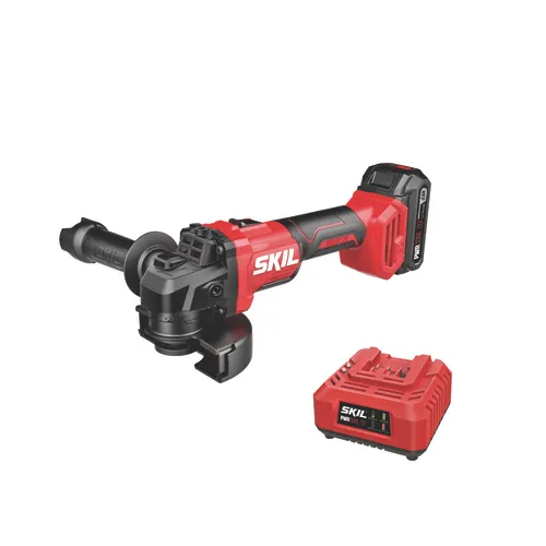 SKIL® 20-Volt Brushless Cordless 4-1/2" Slide Switch Angle Grinder Kit