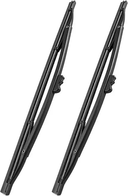 2 Pcs 83505426 11" Wiper Blade Fit for Jeep CJ5 CJ7 CJ8 Scrambler 1976–1986 | Replace 19712.07, Front Windshield Left and Right