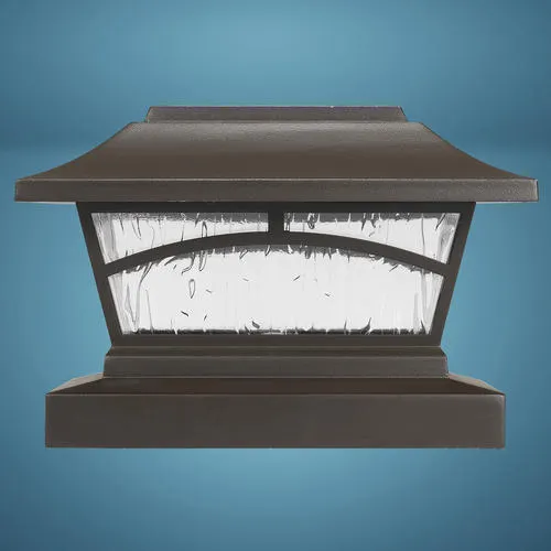 Patriot Lighting® Solar Integrated LED Ruso Post Cap Landscape Light