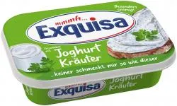 Exquisa Frischkäsezubereitung Joghurt Kräuter