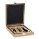 Coffret sommelier 4 pièces 15x4.2x17.8cm