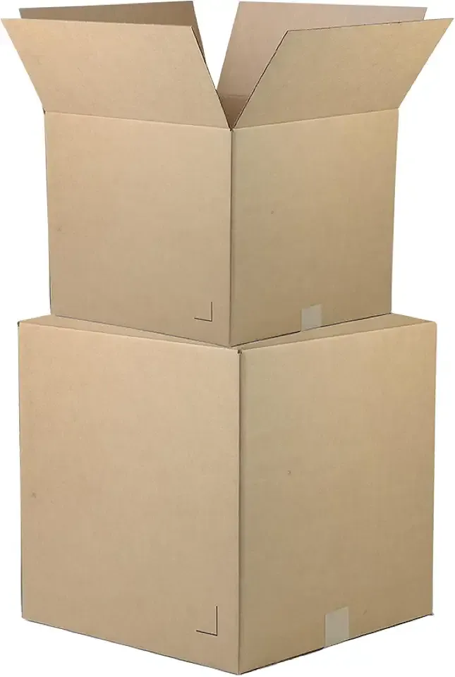 The Boxery 16"x16"x16" Corrugated Cardboard Boxes 25-Pack | Durable ECT 32 Corrugated Shipping Boxes for Mailing, Packing, Moving, and Storage — Recyclable and Made in the USA