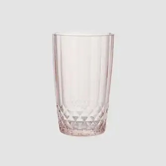 Tablefair Somerset Hiball Tumbler 370ml Pink Set 4