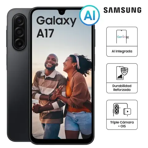 Celular Samsung Galaxy A17 8GB 256GB Black