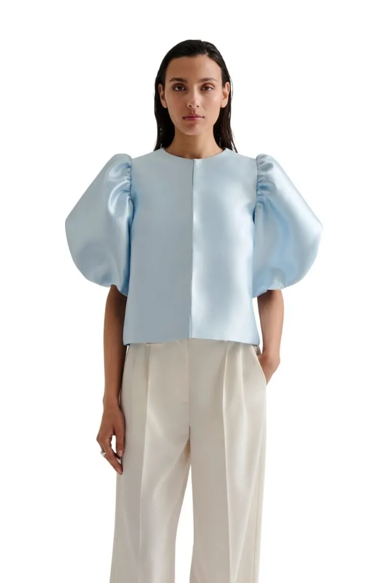 Cleo Blouse - Lysblå