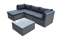 Lounge-Set 10 tlg. - Grau