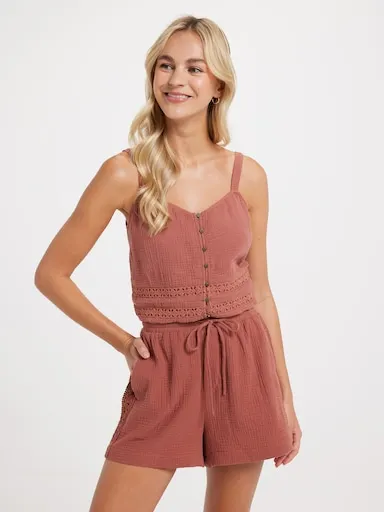 Just Jeans Cheese Cloth Resort Shorts