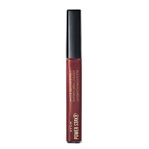 Batom Líquido Matte Glitter Effect Avon Power Stay