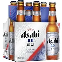 asahi super dry beer non alcoholic Bottles 6 x 330mL