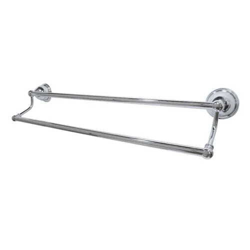 Kingston Brass Polished Chrome Restoration Double 26.63" Towel Bar
