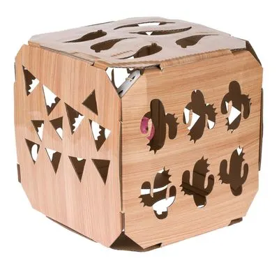 TIAKI Boîte de jeu avec balle