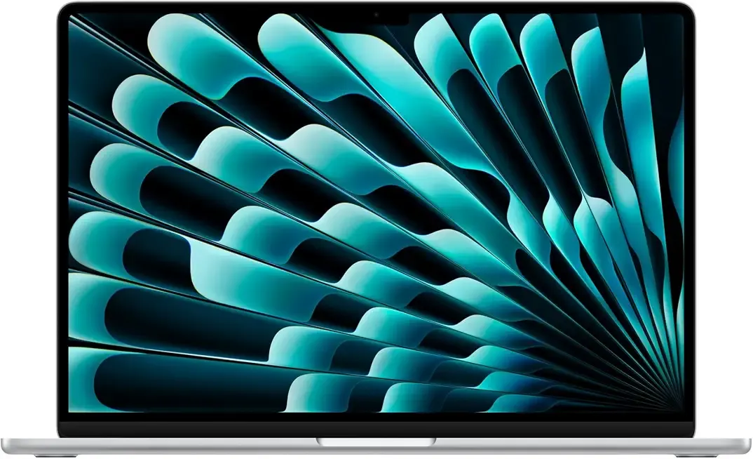 2026 MacBook Air 15-inch Laptop with M5 chip: Built for AI, 15.3-inch Liquid Retina Display, 16GB Unified Memory, 512GB SSD, 12MP Center Stage Camera, Touch ID, Wi-Fi 7; Silver