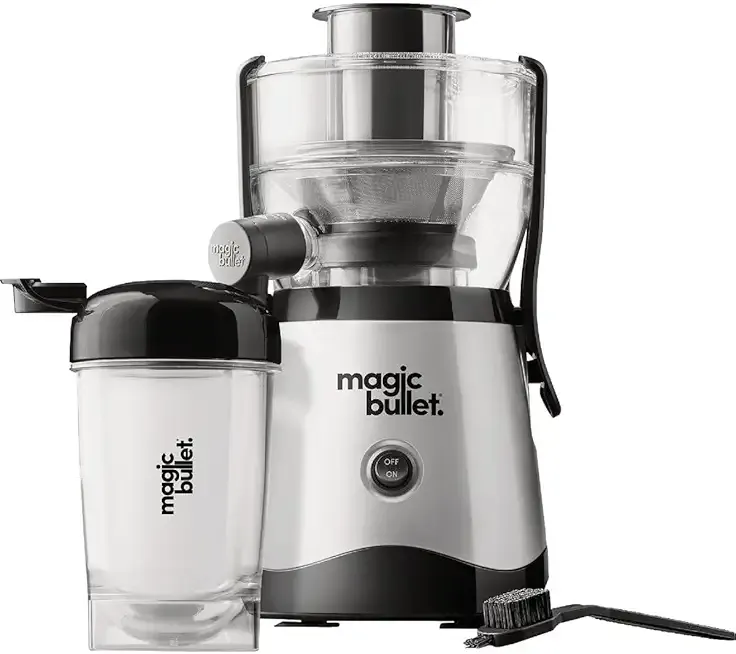 Magic Bullet Mini Juicer with Cup, Black and Silver