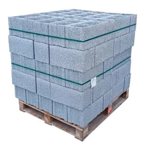 Palet de 60 bloques hormigón 40x20x20 cm
