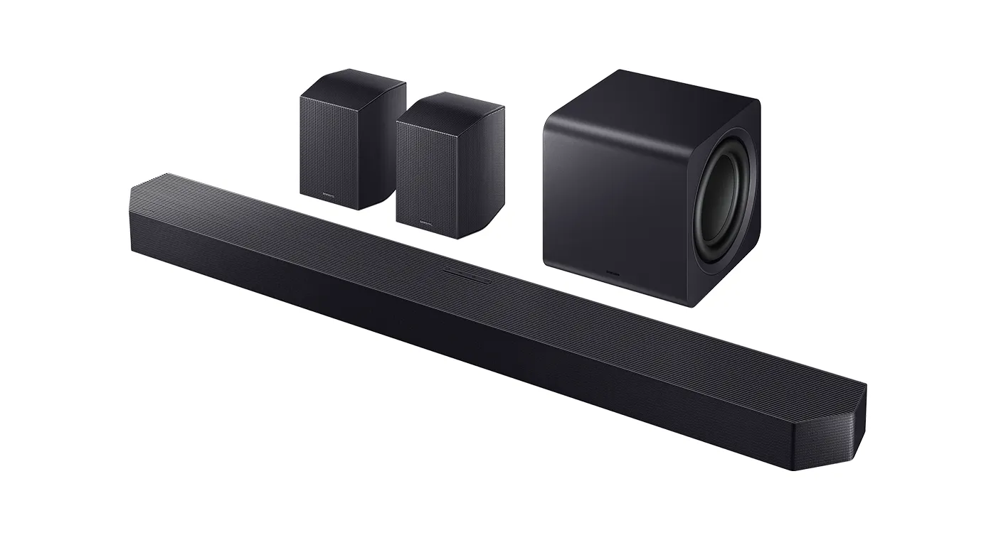 Samsung HW-Q990H/XN Surround Soundbar gratis achterluidspreker stands via Samsung