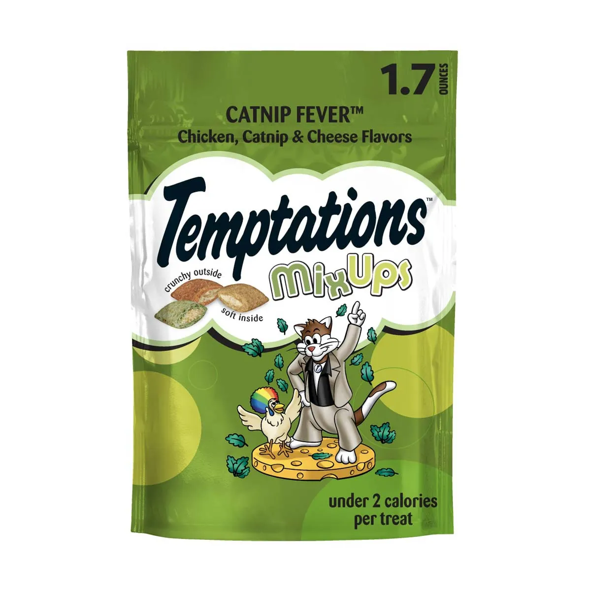 Tempations Mixups Treats for Cats - Catnip Fever, 1 oz