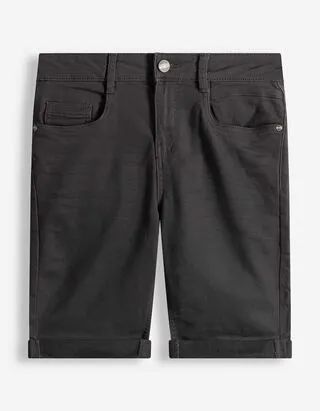 Bermuda - Percentuale di tessuto elasticizzato - grigio scuro