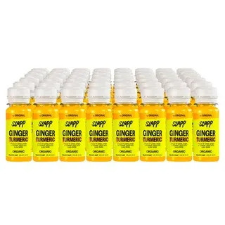 SLAPP Organic Ginger & Turmeric Daily Booster Shots 48-count