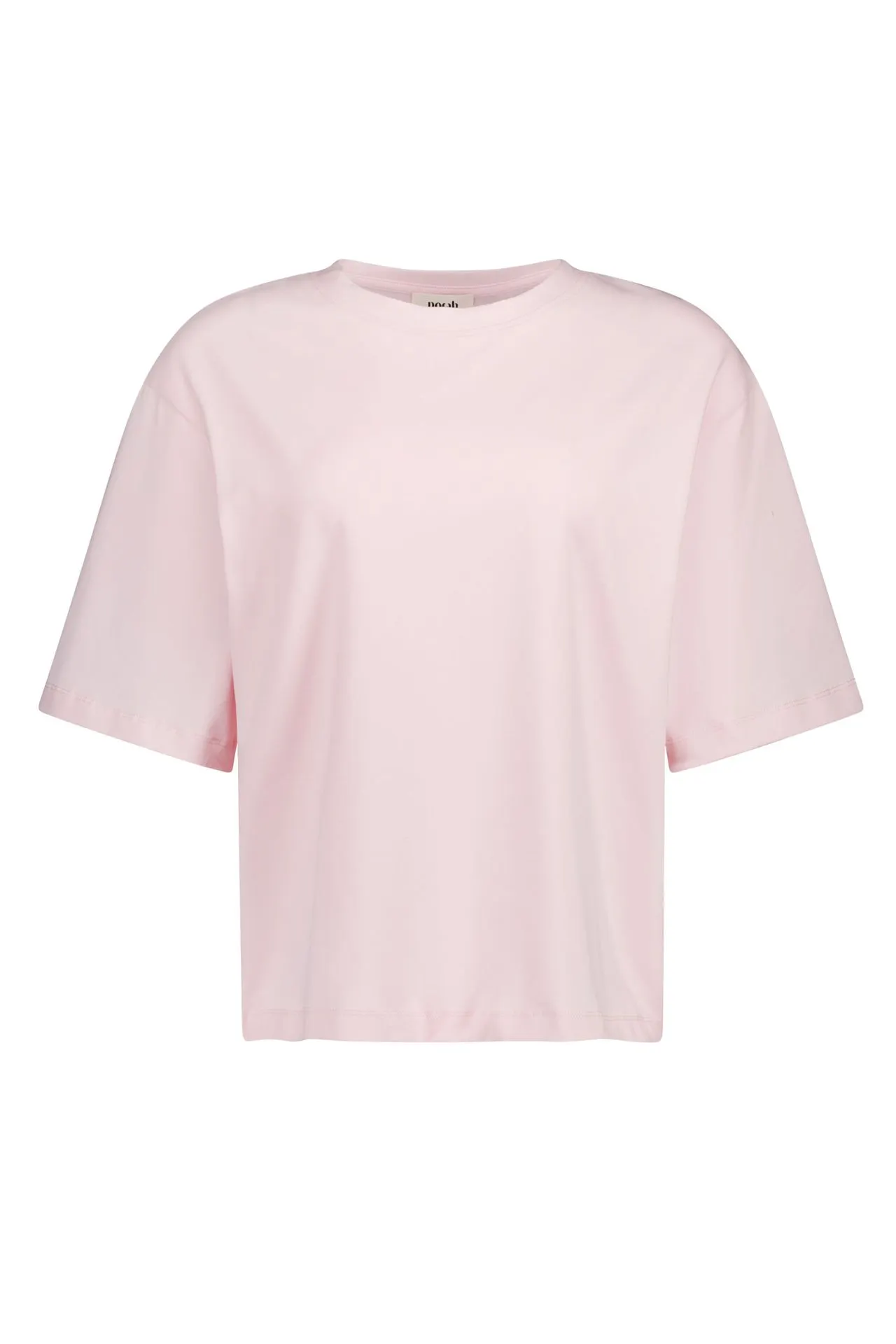 Lichtroze basic shirt