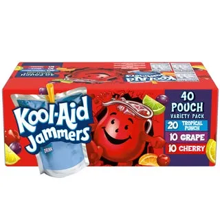 Kool-Aid, Jammers, Variety Pack, 6 fl oz, 40-Count