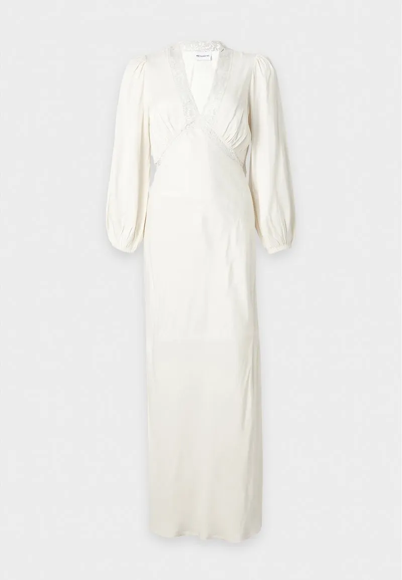 LIZZIE BALLOON SLEEVE - Maxikjole - ivory