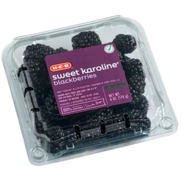 H-E-B Premium Fresh Sweet Karoline Blackberries, 6 oz