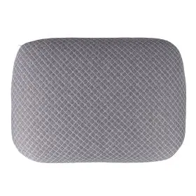 Cuscino multiuso grigio in memory foam 26x36 cm, LeFLaF