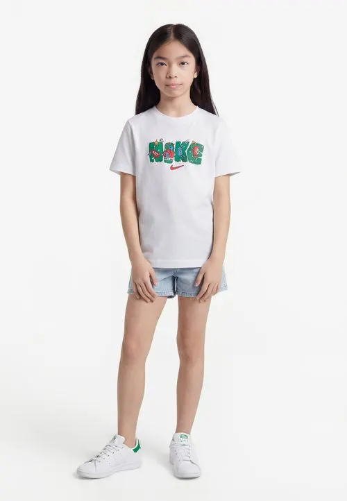 TEE BOXY UNISEX - T-shirts med print - white