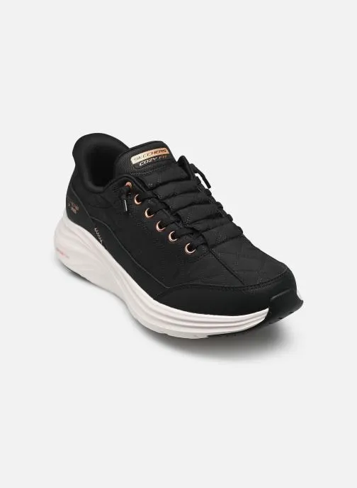 Lage sneakers SLIP-INS - Contour Foam - Golden Hour dames zwart