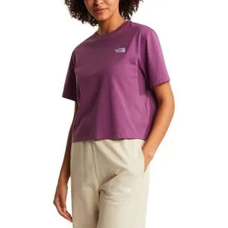 T-shirt décontracté Evolution Simple Dome Cropped pour femme