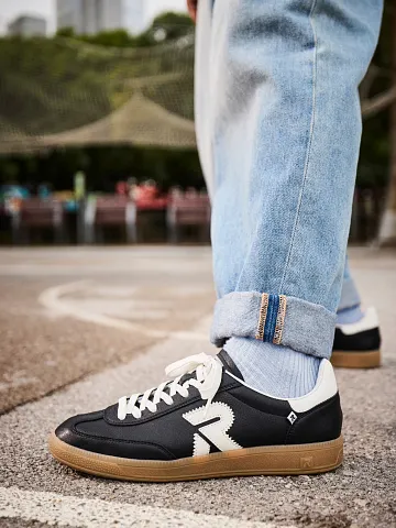 San Diego Leather Sneaker Black