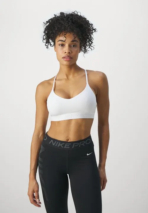 INDY BRA - Sports-BH-er med lett støtte - white stone mauve