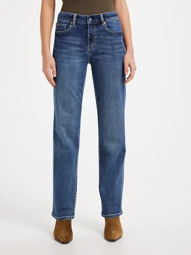 Just Jeans Amaze Mid Rise Straight Jean