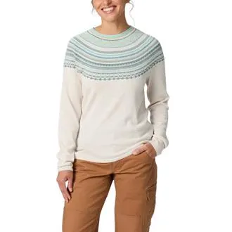 Chandail en laine Westlands Fairisle pour femme