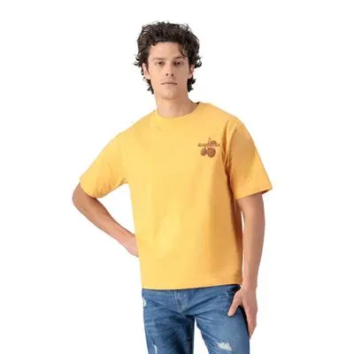 Playera Hummo Hombre Estampado En Espalada Raspberries