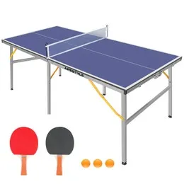Ape Style Mid-Size Foldable Table Tennis Table