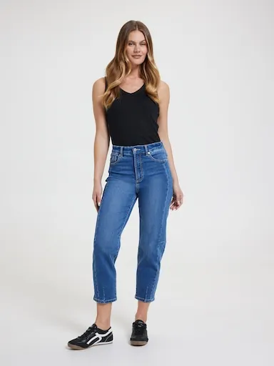 Just Jeans Amaze High Rise Slim Barrel Jean