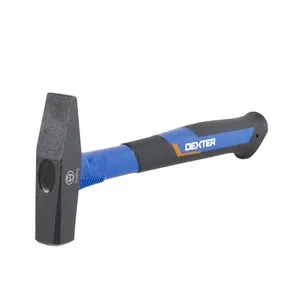 Martello da fabbro DEXTER testa in acciaio da 300 gr L 0.23 cm manico in fibra di vetro