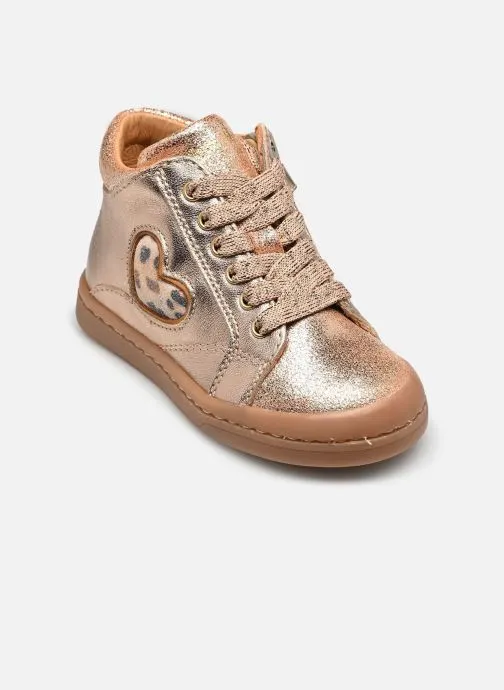 Lage sneakers Anto meisjes goud en brons