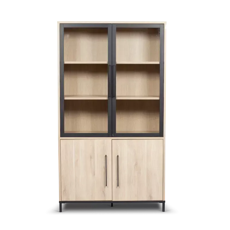 Vitrinekast (2 deuren) Woodbridge