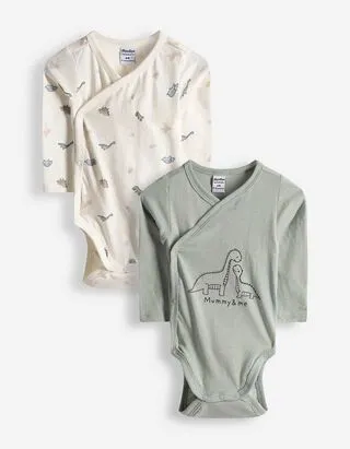 Body manica lunga - Confezione da 2 pezzi