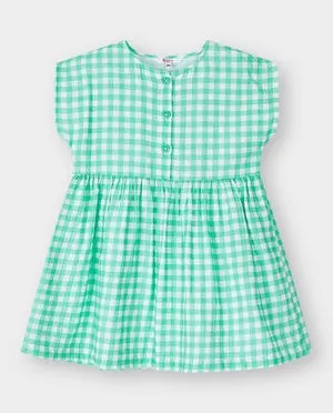 Tetra jurk met ruiten