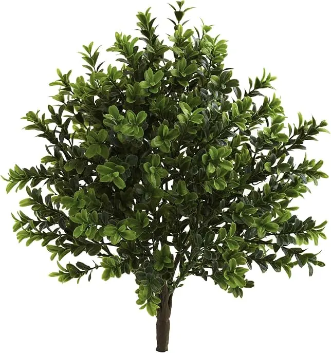 Nearly Natural 6113-S6 Sweet Grass Bush (Set of 6) (Indoor/Outdoor), 6 Piece,Green | Delicate Bundled Leaflets, Maintenance-Free Greene…