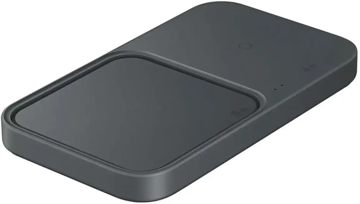 15W Duo Fast Wireless Charger Pad - Dark Gray