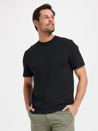 Just Jeans Short Sleeve Relaxed Fit Pocket Tee