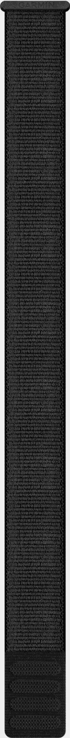 UltraFit Nylon Strap (26 mm) - Black, klokkereim, silikonreim - Svart