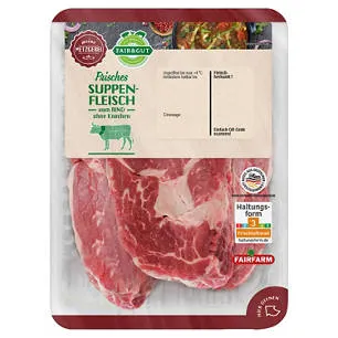 Suppenfleisch vom Rind 500 g