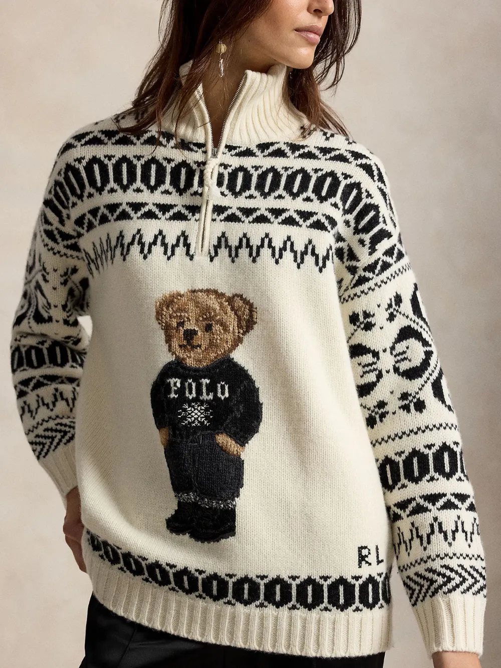 SWEATER HALFZIP
