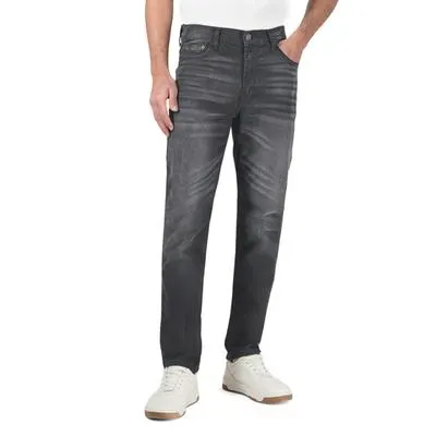 Jeans Hummo Hombre Pretina Delgada Diseño Deslavado